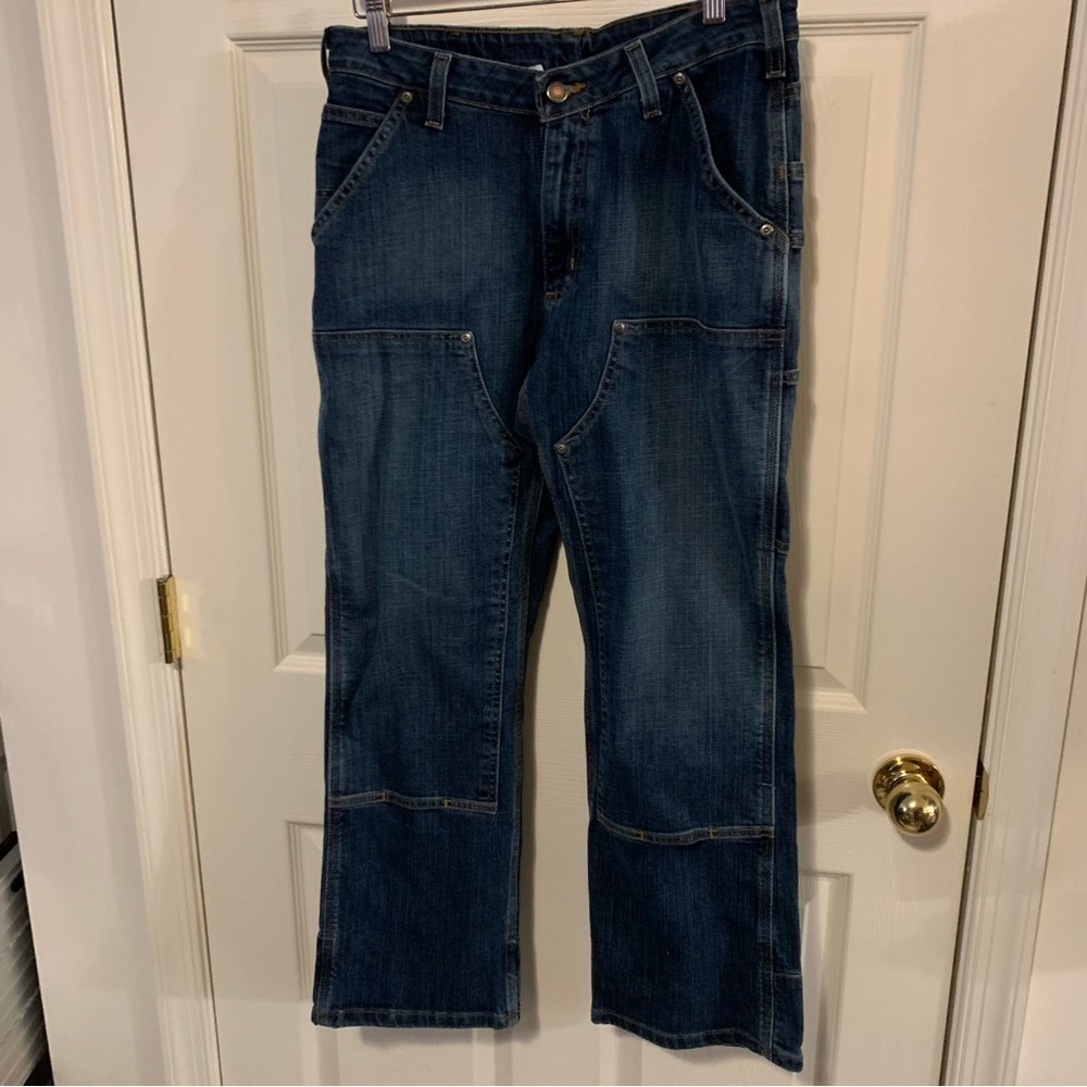 NWT Carhartt Women's Relaxed Fit Double-Front Carpenter Jeans - Picture 3 of 6